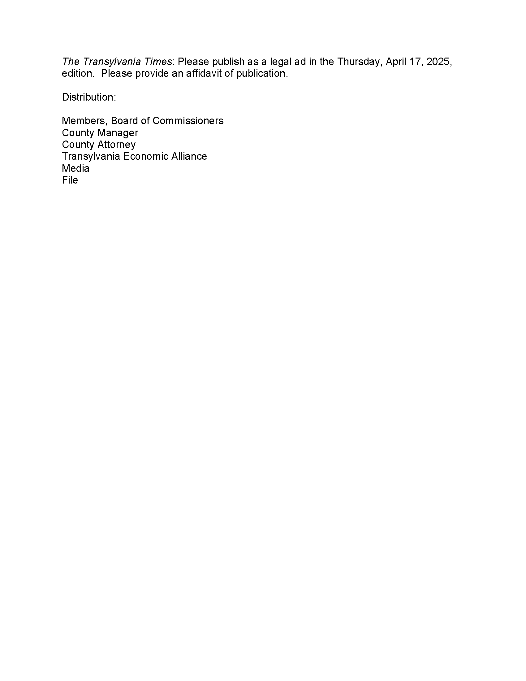 Public Hearing Notice 2