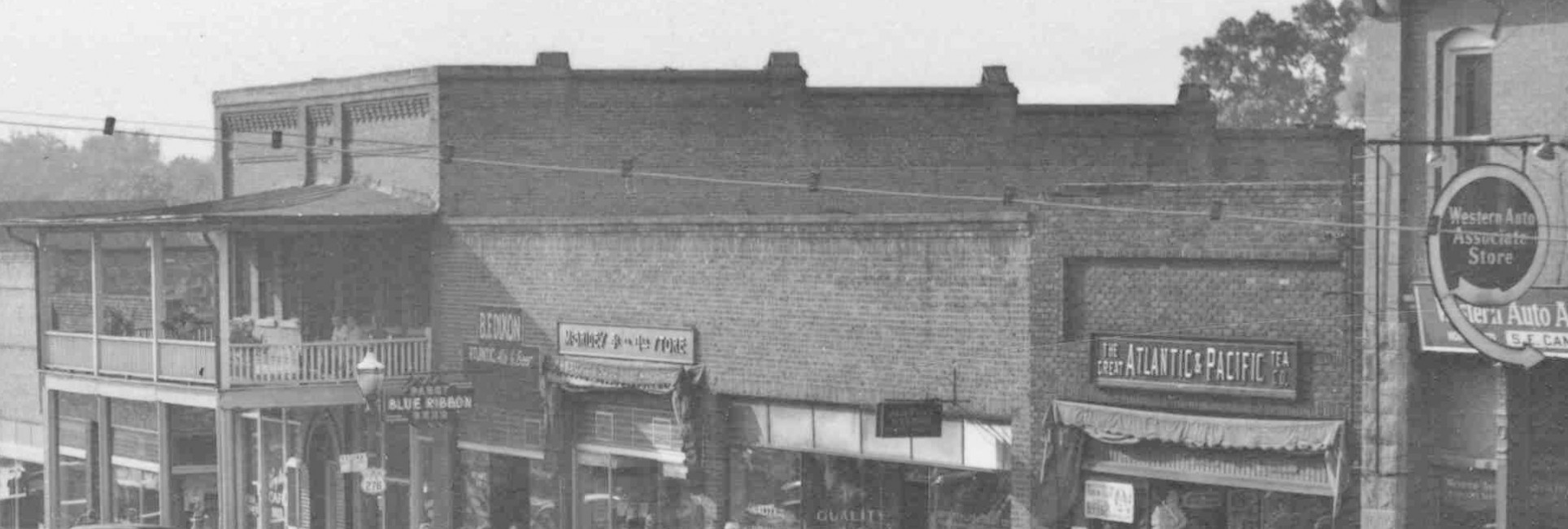 A&P Grocery / Crary Hotel Main Street Brevard, NC